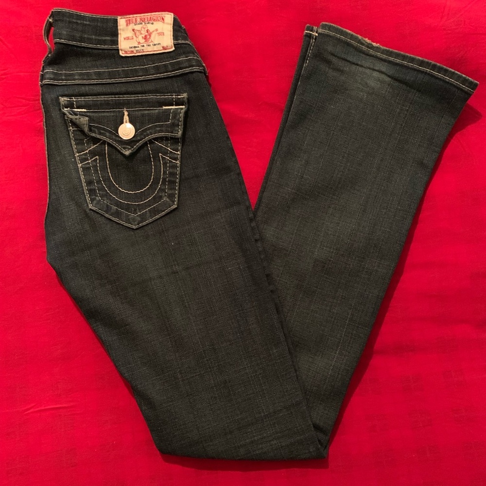 True Religion brand dark denim